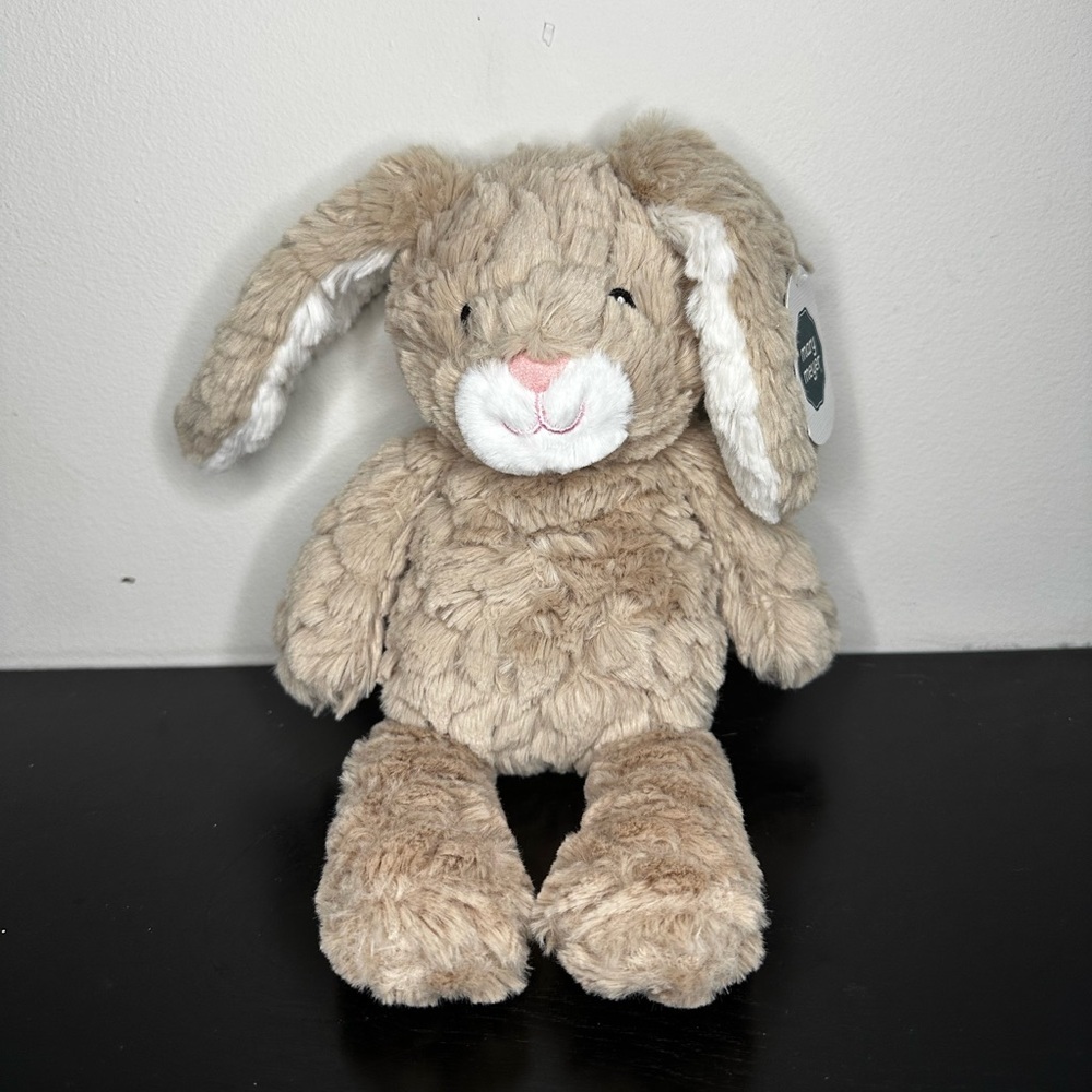 Adorable Tan Plush Bunny